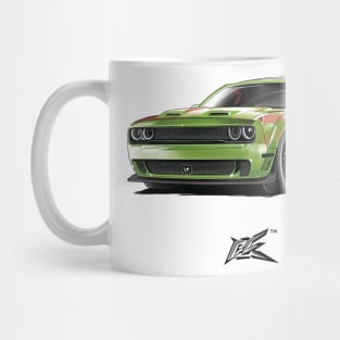 dodge challenger widebody Mug